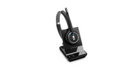 EPOS | Sennheiser Impact SDW 5034 DECT Wireless Office Monoaural Headset w/ base station, for PC & Mobile, Included BTD 800 Dongle