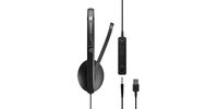 EPOS | Sennheiser ADAPT 135T USB II On-ear, single-sided usb-A headset with 3.5 mm jack and detachable USB cable with in-line call control