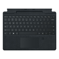 Surface Pro 8/X Signature Keyboard (type cover) Fingerprint Black No Pen 