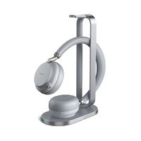 Yealink BH72 Bluetooth Wireless Stereo Grey Headset Charging Stand 