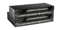 D-Link 28-Port Gigabit Smart Managed Stackable PoE+ Switch with 20 PoE+ 1000Base-T, 4 PoE+ 2.5GBase-T and 4 10Gb Ports