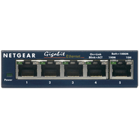 NETGEAR GS105 5-Port Gigabit Ethernet Switch- 5 years Warranty