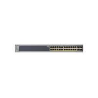 NETGEAR 24-Port 190W Gigabit PoE+ Ethernet Smart Managed Pro Switch with 4 SFP Ports GS728TPv2 