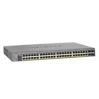NETGEAR 48-Port 380W Gigabit PoE+ Ethernet Smart Managed Pro Switch with 4 SFP Ports GS752TPv2 