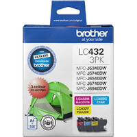 Brother LC432 CMY Colour Pk