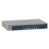 NETGEAR 8-Port Multi-Gigabit/10G Ethernet Ultra60 PoE++ Smart Managed Pro Switch with 2 SFP+ Ports MS510TXUP 